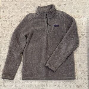 Patagonia Men's Zip Up Gray Sweater